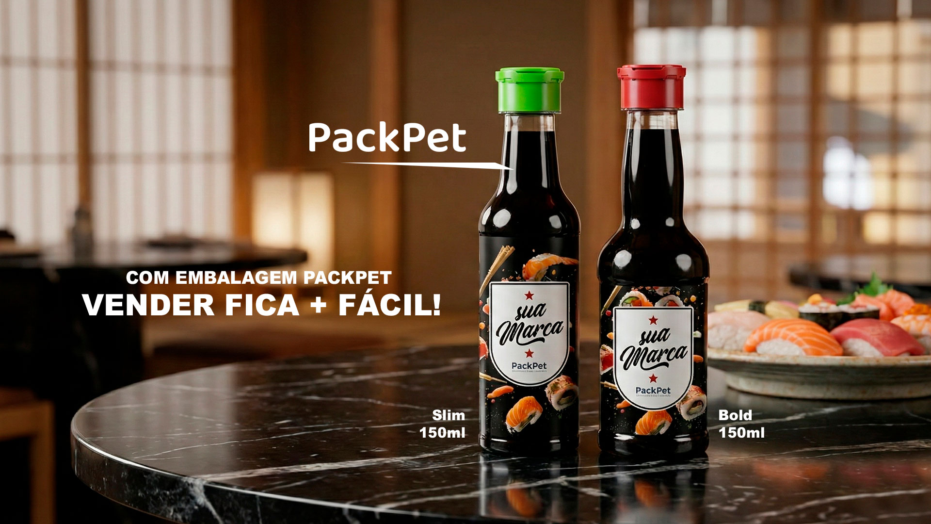 PackPet - Embalagens para Molhos e Condimentos